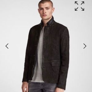 Allsaints Goat Leather Jacket